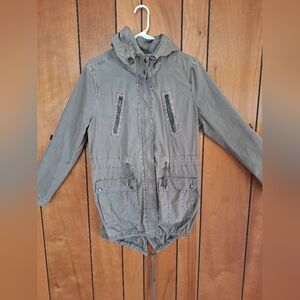 Levi's Khaki Utility Jacket for Women